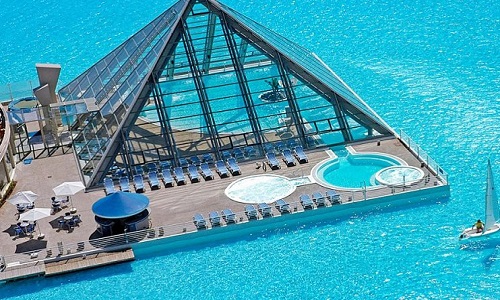Hotel com Maior piscina do mundo